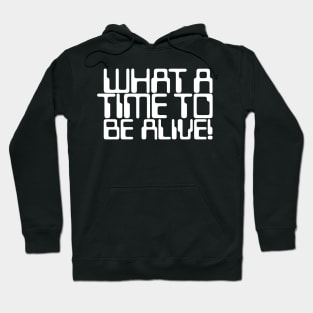 What a time to be alive! Hoodie